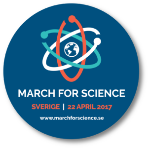 March for Science Sverige (dekal)