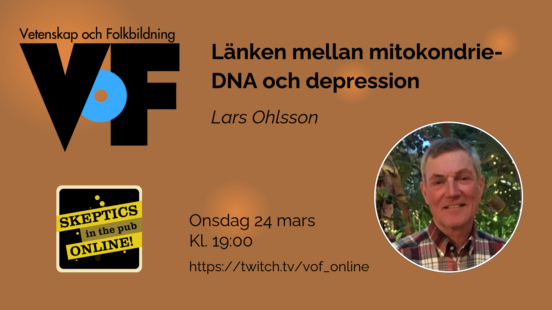 Lars Ohlsson – Länken mellan mitokondrie-DNA och depression