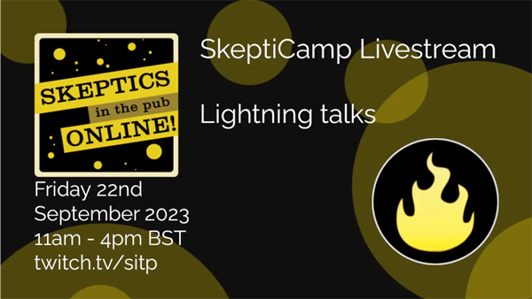 Skepticamp UK på fredag! <br>Gratis och enkelt att följa online!